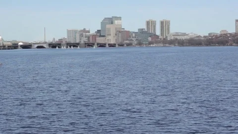 Downtown Boston Stock Footage 74109321
