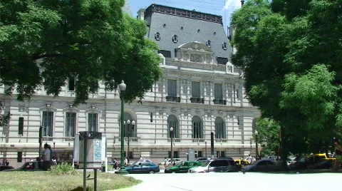Downtown Buenos Aires Stock Footage 517971