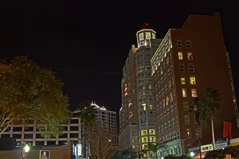 Downtown Building HDR Foto stock