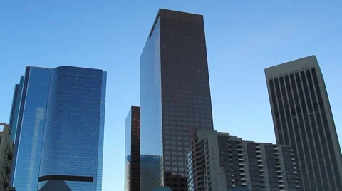 DOWNTOWN BUILDINGS A2 Video stock 925641