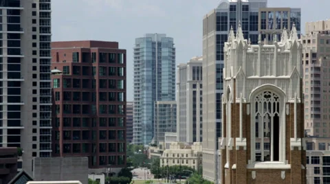 Downtown Buildings Stock Footage 29825121