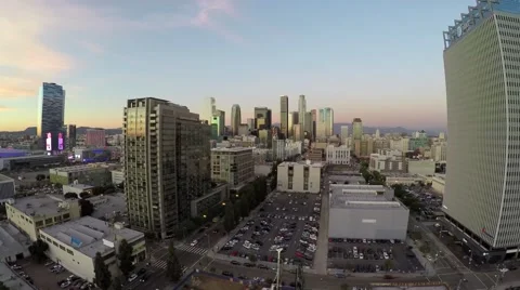 Downtown buildings Stock Footage 46181824