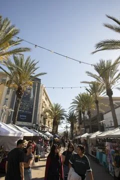 Downtown Burbank Stock Photos