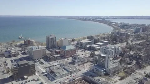 Downtown Burlington 库存影片 147464854