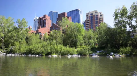 Downtown Calgary 스톡 동영상 1129143