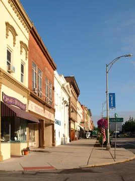 Downtown Canandaigua Stock Photos