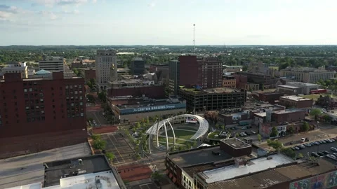 Downtown Canton, OH Stock-Footage 202232334