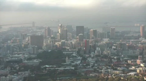 Downtown Cape Town Stock Footage 776823