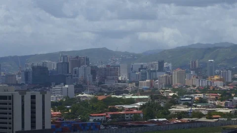 Downtown Cebu, Phillipines Stockbeeldmateriaal 127221127