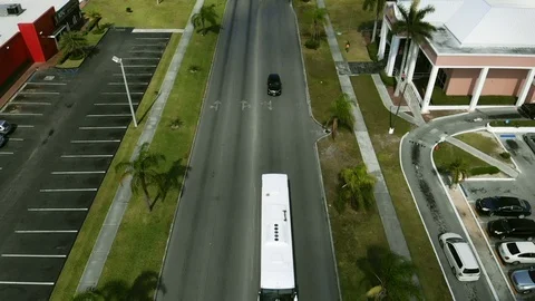 Downtown Centre Highway Zone Freeport Bahamas  Stock Footage 107581829