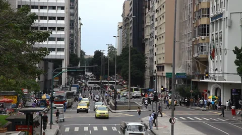 Downtown, Centro, Rio De Janeiro, Brazil Stockbeeldmateriaal 27246905