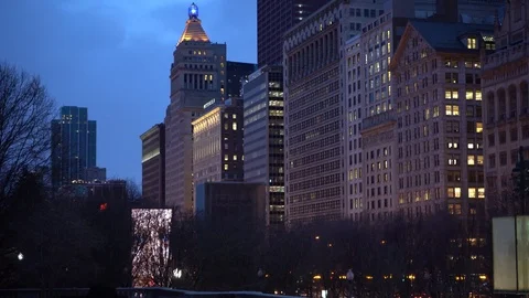 Downtown Chicago #2 库存影片 118017881