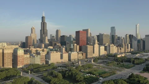 Downtown Chicago Vídeo Stock 95359210