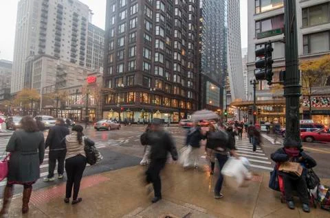 Downtown chicago Stock Photos
