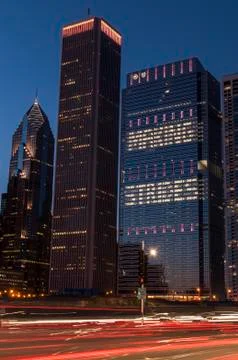 Downtown chicago Stock Photos