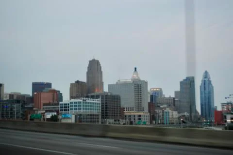 Downtown Cincinnati Foto stock