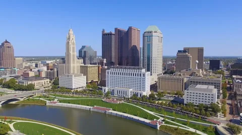 Downtown Columbus, Ohio Stock Footage 68513748