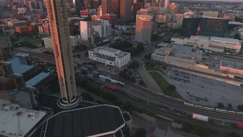 Downtown Dallas Video stock 77885136