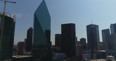 Into downtown Dallas Stock Footage 150161179