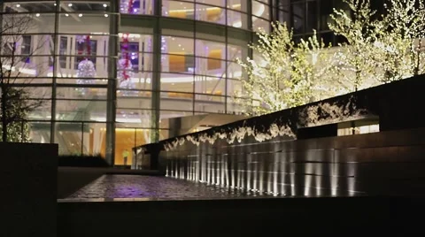 Downtown in December Stock Footage 58335278