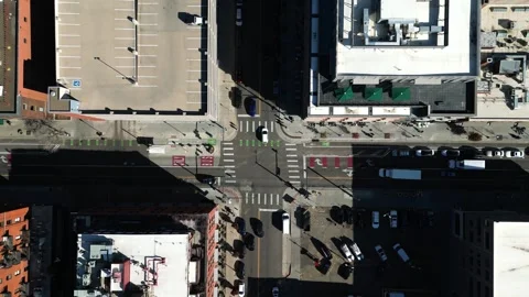 Downtown Denver Aerial Stock Footage 307965652