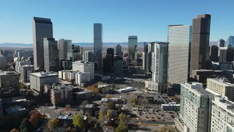 Downtown Denver, Colorado Stock Footage 166178570
