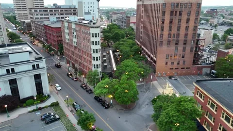 Downtown District Enables - Syracuse, NY 库存影片 336474059