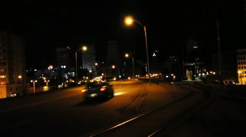 Downtown Drive Stock Footage 14841454