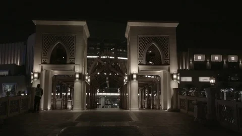 DOWNTOWN DUBAI  Stock Footage 74499173