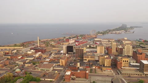Downtown Duluth, Minnesota Stock Footage 246774617