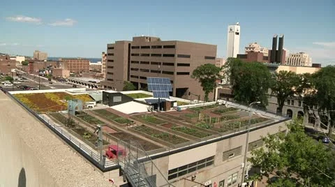 Downtown Duluth Skyline 库存影片 10804920