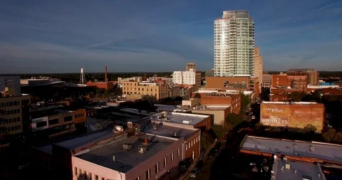 Downtown Durham Skyline 1 Vidéo 124100511