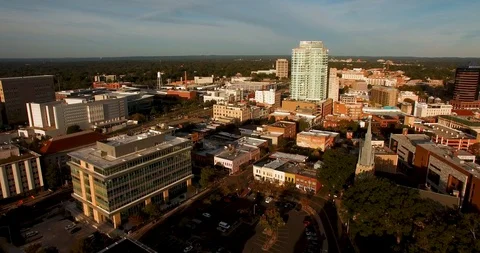 Downtown Durham Skyline 2 Vidéo 124100573