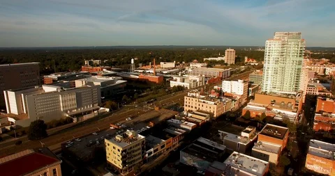 Downtown Durham Skyline 3 Vidéo 124100766