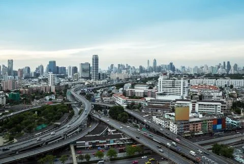 Downtown Expressway Stock Photos