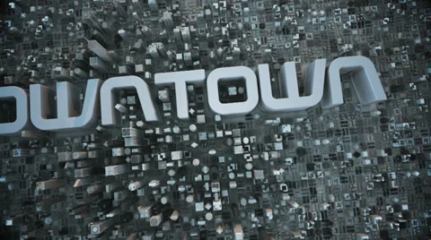 Downtown A Stock Footage 34616757