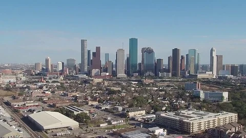 Downtown Houston Stock Footage 82882351