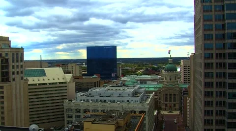 Downtown Indianapolis Stock Footage 905049