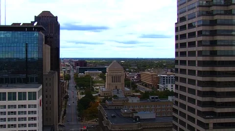 Downtown Indianapolis Video stock 905132