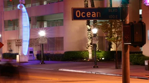 Downtown Intersection 動画素材 1100254