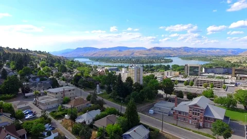 Downtown Kamloops 10 Stock Footage 78260747