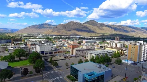 Downtown Kamloops 11 스톡 동영상 78260744