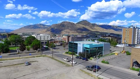 Downtown Kamloops 12 Stock Footage 78260760