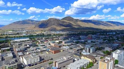 Downtown Kamloops 13 Stock Footage 78260753