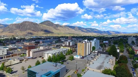 Downtown Kamloops 7 Stock Footage 78260729