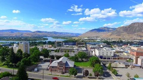 Downtown Kamloops 8 Stock Footage 78260734