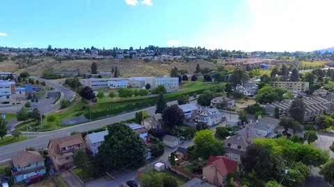 Downtown Kamloops 9 Stock Footage 78260733