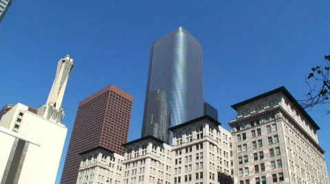 Downtown LA 04 HD Stock Footage