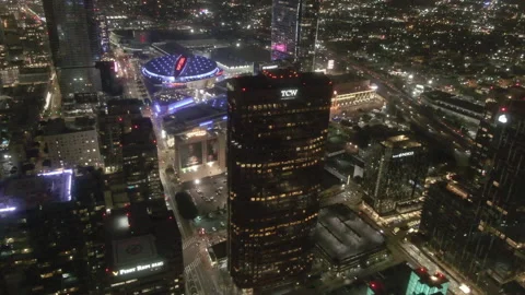 Downtown LA 07 Stock Footage 225340636