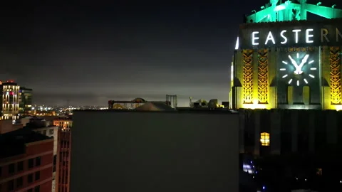 Downtown LA 08 Stock Footage 225354294